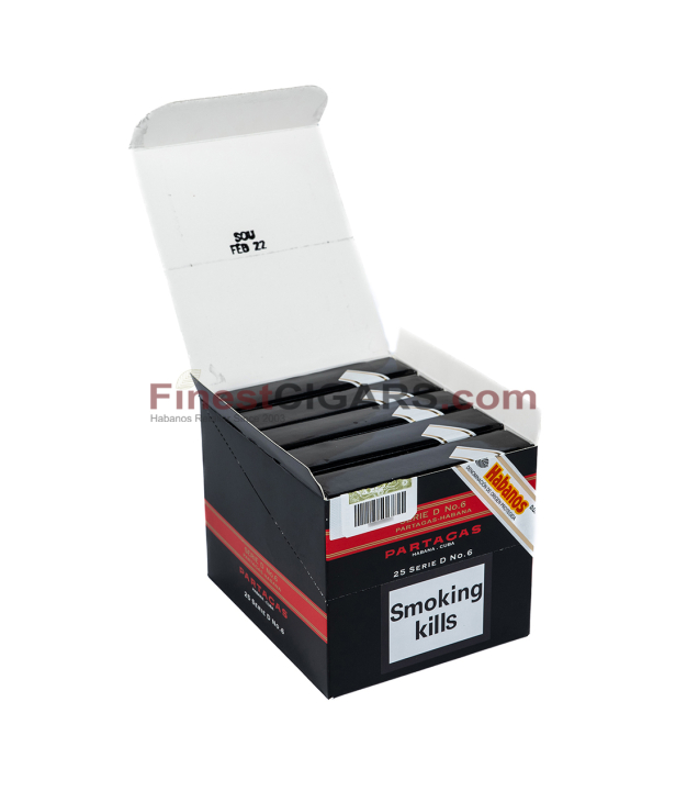 Finest Open box Partagas Serie D 6
