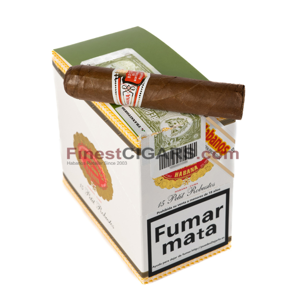 Finest Cigar on top Hoyo de Monterrey Petit Robustos (Box 15)
