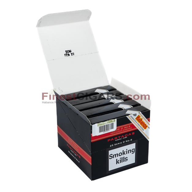 Finest Open box Partagas Serie D 6
