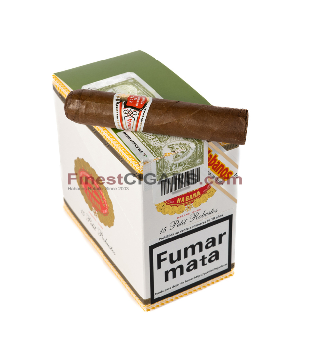 Finest Cigar on top Hoyo de Monterrey Petit Robustos (Box 15)
