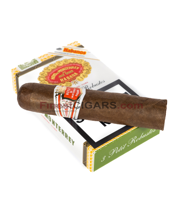 Finest Cigar on top Hoyo de Monterrey Petit Robustos (Box 3)
