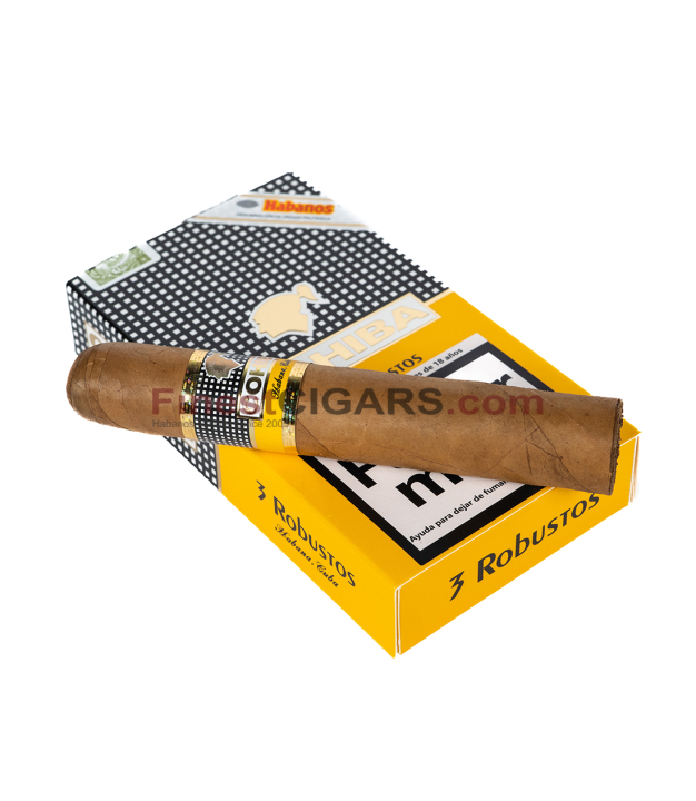 Finest Cigar on top Cohiba Robustos (Box 3)
